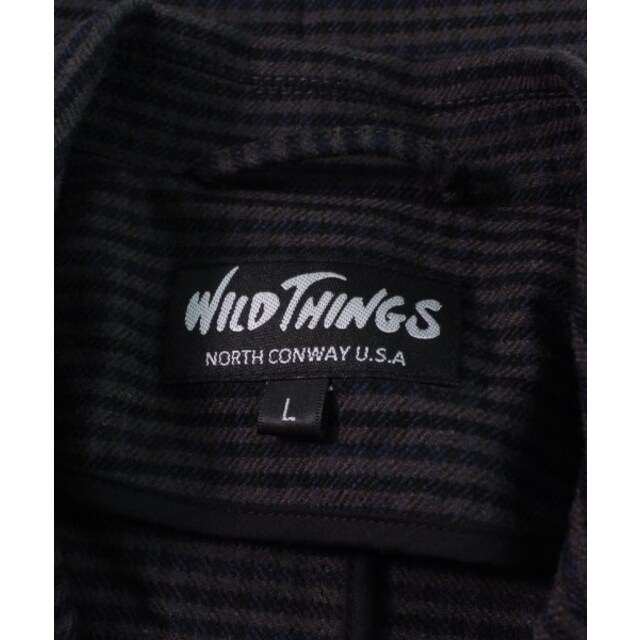 WILD THINGS ワイルドシングス カジュアルジャケット L 黒