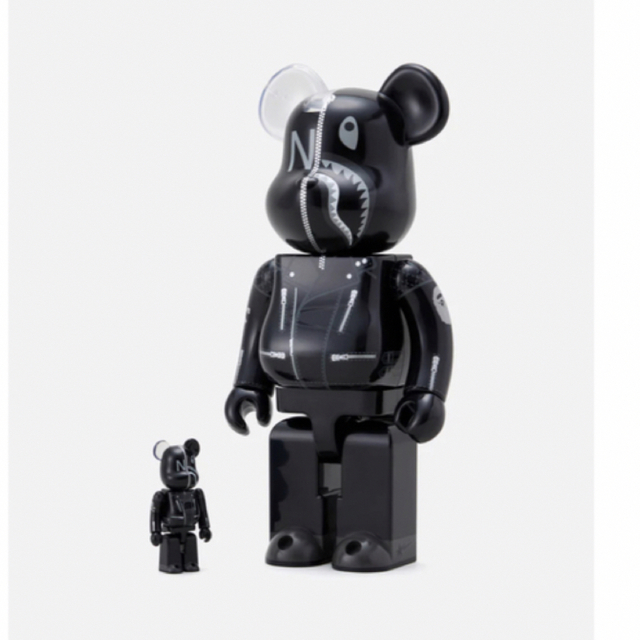 BE@RBRICK(ベアブリック)のWind様専用BE@RBRICK BAPE 100％ & 400％ エンタメ/ホビーのフィギュア(その他)の商品写真