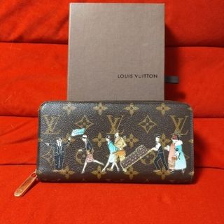 ルイヴィトン(LOUIS VUITTON)の年始まで　LOUIS VUITTON　ジッピーウォレット　イリュストレ(長財布)