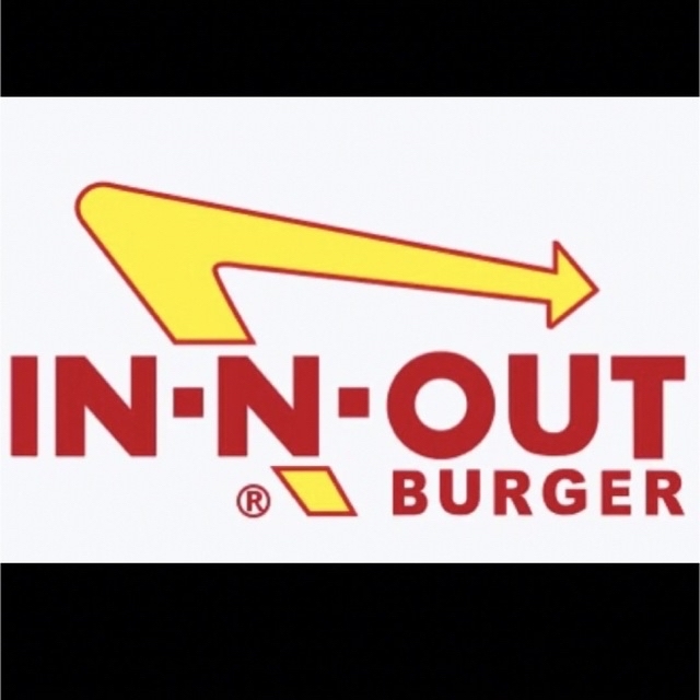 新品未使用 in-n-out burger インアンドアウトバーガー