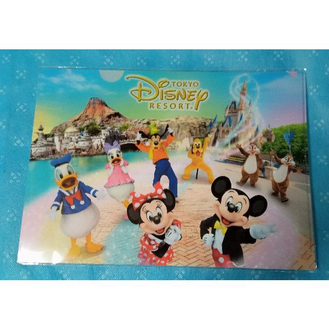 Disney(ディズニー)の【非売品】東京ディズニーリゾート クリアファイル エンタメ/ホビーのコレクション(ノベルティグッズ)の商品写真