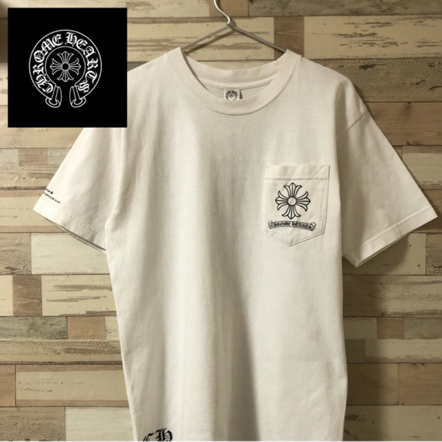 Chrome Hearts(クロムハーツ)の【クロムハーツ】Tシャツ　カットソー　Mサイズ メンズのトップス(Tシャツ/カットソー(半袖/袖なし))の商品写真