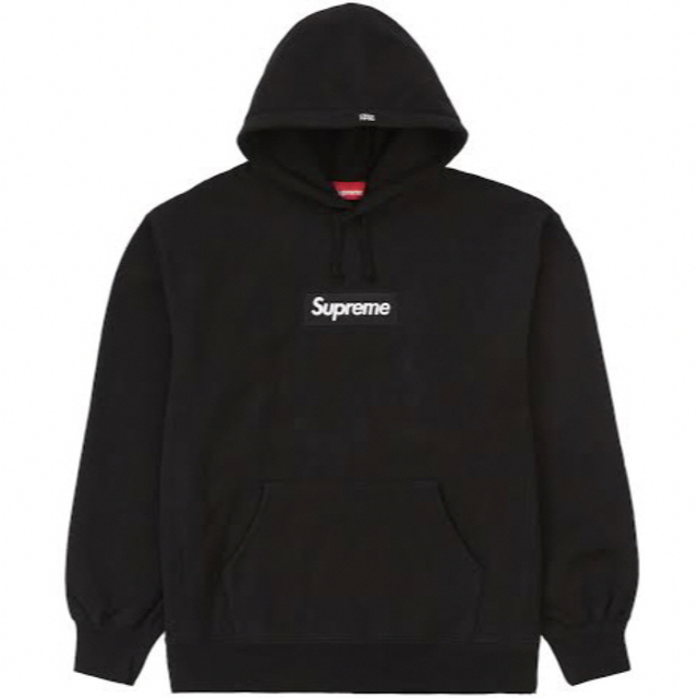 新品 Supreme Box Logo Hooded Sweatshirt 黒