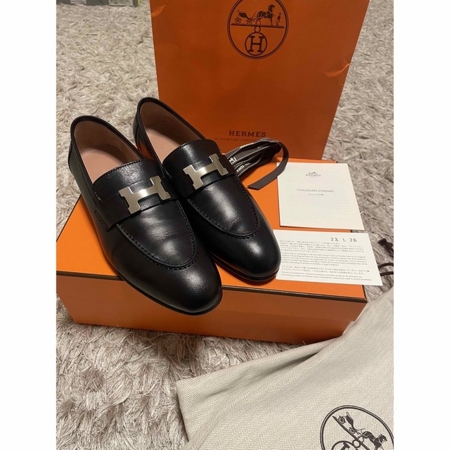 エルメス】モカシンパリ サイズ36.5 希少-