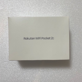 ラクテン(Rakuten)のRakuten WiFi Pocket 2c ブラック 新品(その他)