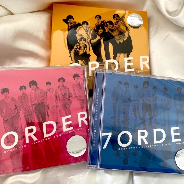 7ORDER(セブンオーダー)の雨が始まりの合図/SUMMER様様 エンタメ/ホビーのCD(ポップス/ロック(邦楽))の商品写真