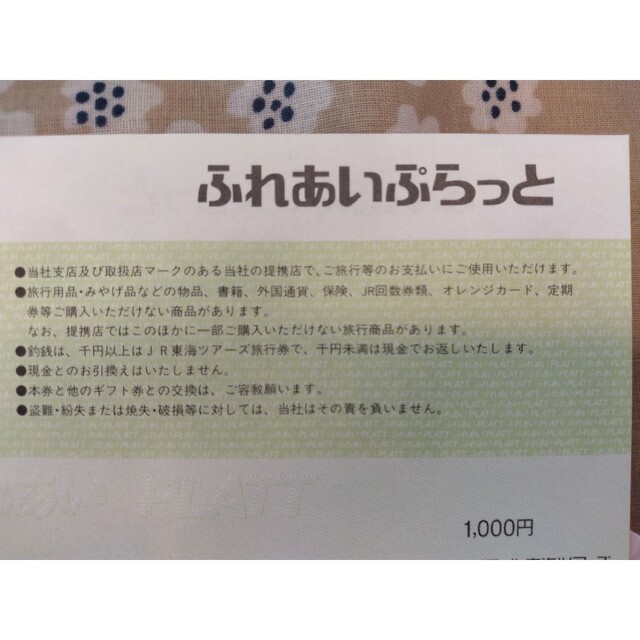 JR東海ツアーズ旅行券　10,000円分 4