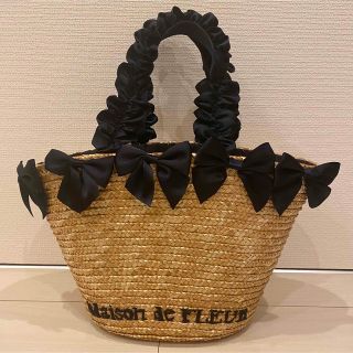 メゾンドフルール(Maison de FLEUR)のMaison de FLEUR かごバッグ(かごバッグ/ストローバッグ)