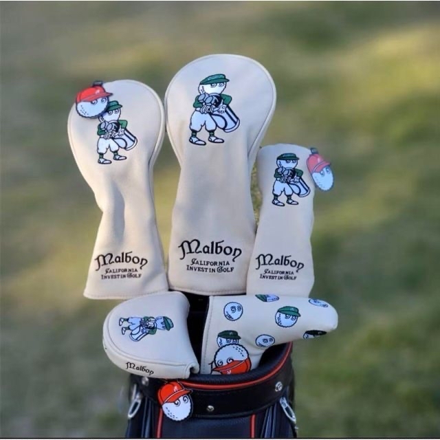 Malbon Golf  マルボン ゴルフクラブカバー 5点セット