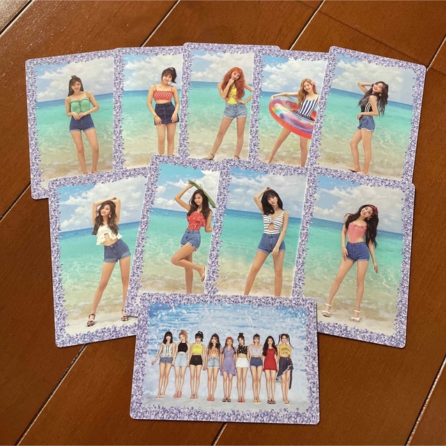 TWICE summer nights 予約特典トレカ エンタメ/ホビーのCD(K-POP/アジア)の商品写真