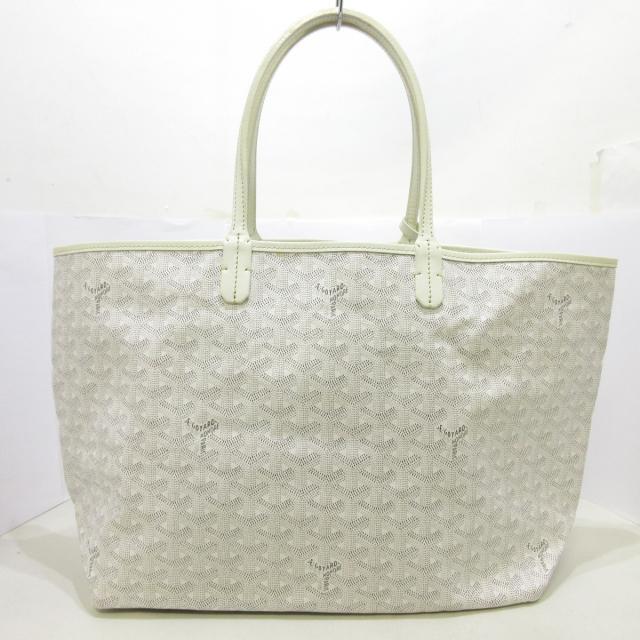 期間限定お試し価格】 ゴヤール - GOYARD トートバッグ 白 サンルイPM