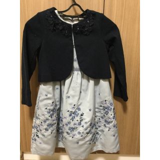 アナスイミニ(ANNA SUI mini)のアナスイミニ　ワンピースとジャケットとバレッタ(ドレス/フォーマル)