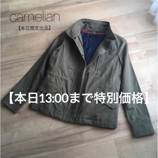 カーネリアン(carnelian)の【 本日限定出品・即購入大歓迎 】carnelian・ミリタリージャケット(ミリタリージャケット)