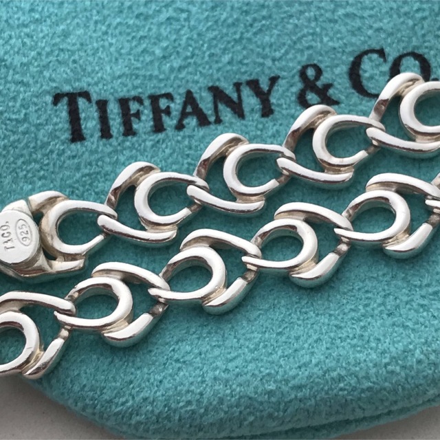 希少】TIFFANY ティファニー ヴィンテージ ブレスレット 925/750