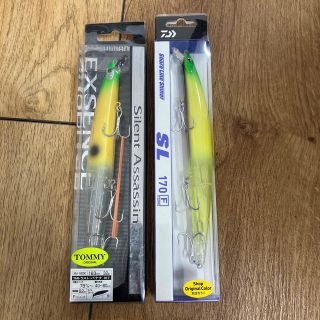 シマノ(SHIMANO)の在庫最後　限定カラー　サイレントアサシン160F ショアラインシャイナー170F(ルアー用品)