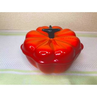 ルクルーゼ(LE CREUSET)の☆新品・未使用☆　ル・クルーゼ　パンプキン　キャセロール　ストーンウェア(食器)