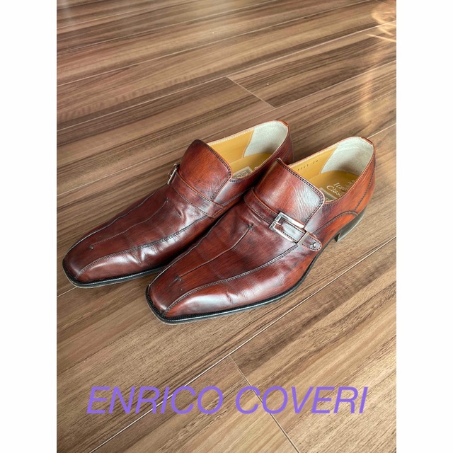 セット送料無料 伊製 ENRICO COVERI エンリココベリ スリッポン