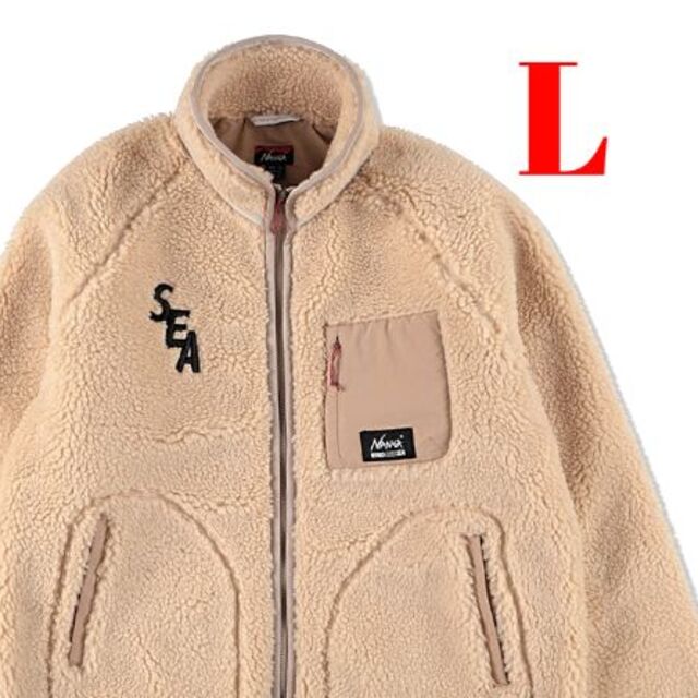 L NANGA X WDS BOA FLEECE JACKET / IVORYその他