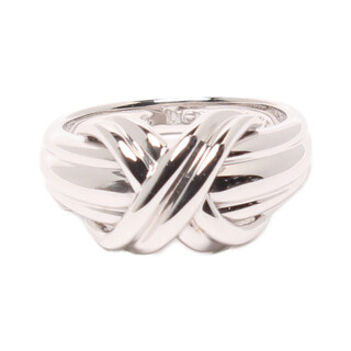 ティファニー(Tiffany & Co.)の美品 ティファニー リング 指輪 750 シグネチャー レディース 6号(リング(指輪))