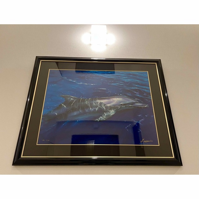 格安販売の ラッセン 絵画 タヒチアンブルー 絵画+タペストリー