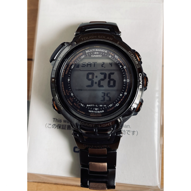 CASIO(カシオ)の完品　CASIO プロトレック マナスルPRX-2000YT 世界1000本 メンズの時計(腕時計(デジタル))の商品写真