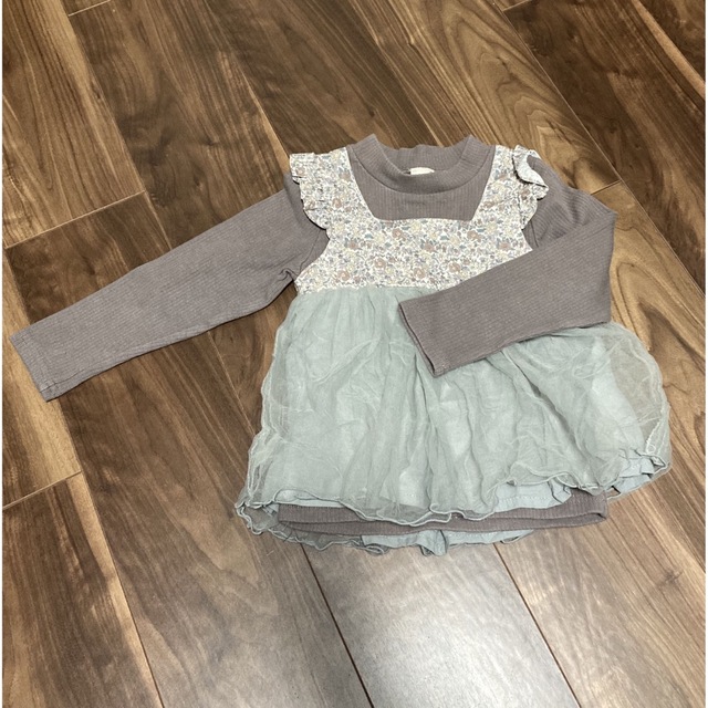 petit main(プティマイン)のトップス　チュール キッズ/ベビー/マタニティのキッズ服女の子用(90cm~)(Tシャツ/カットソー)の商品写真