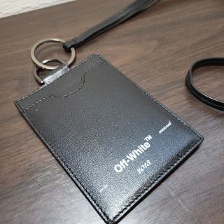 オフホワイト(OFF-WHITE)のOff-White　カードホルダー　ほぼ新品！！(名刺入れ/定期入れ)