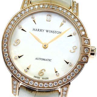 ハリーウィンストン(HARRY WINSTON)の【HARRY WINSTON】ハリーウィンストン ミッドナイト K18RG ダイヤベゼル MIDAHM29RR001 自動巻き レディース_732444【ev10】(腕時計)