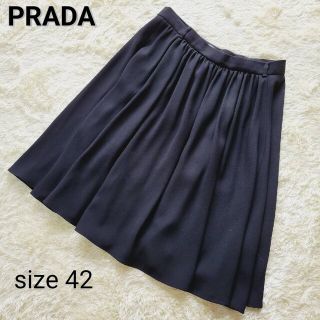 PRADA 美品 レディースミニヒダスカート-