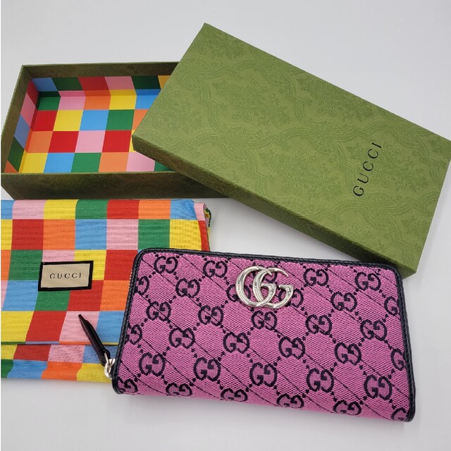 お気に入り Gucci 長財布新品未使用 GGマーモント グッチ GUCCI - 財布