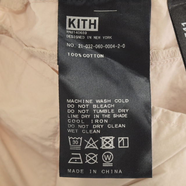 KITH キス コットン ハーフパンツ ベージュ メンズのパンツ(ショートパンツ)の商品写真