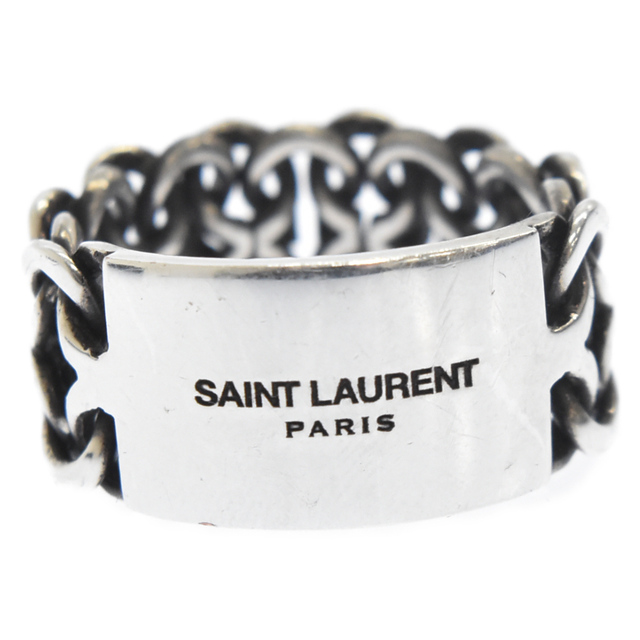 Saint Laurent チェーンリング材質シルバー