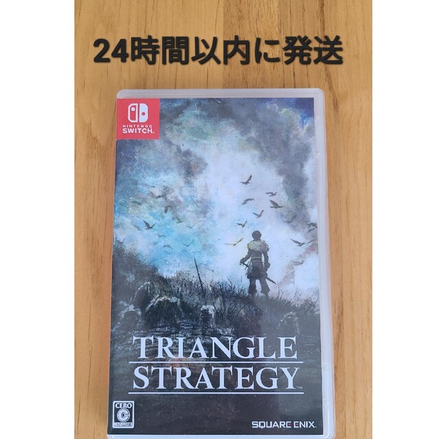 Nintendo Switch(ニンテンドースイッチ)のTRIANGLE STRATEGY（トライアングルストラテジー） Switch エンタメ/ホビーのゲームソフト/ゲーム機本体(家庭用ゲームソフト)の商品写真