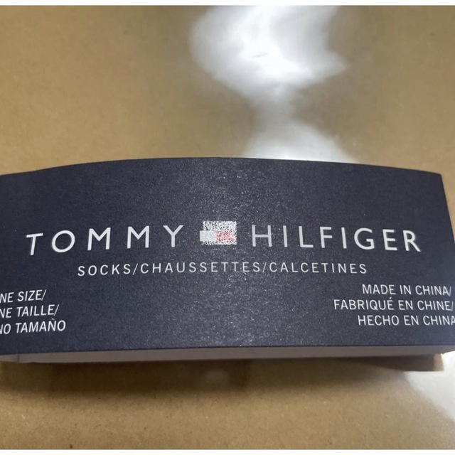 TOMMY HILFIGER(トミーヒルフィガー)のTOMMY HILFIGER トミーヒルフィガー 靴下 ソックス 3足セット メンズのレッグウェア(ソックス)の商品写真