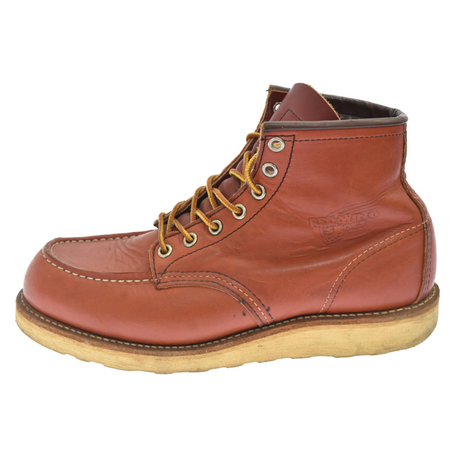 REDWING(レッドウィング)のRED WING レッド ウイング 2008年製 CLASSIC MOCK TOE BOOTS クラシック モック トゥ ブーツ ブラウン 8875 メンズの靴/シューズ(ブーツ)の商品写真