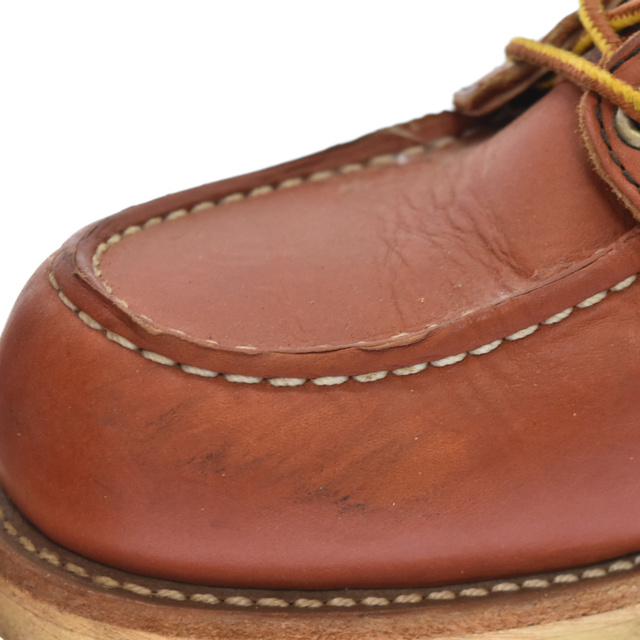 REDWING(レッドウィング)のRED WING レッド ウイング 2008年製 CLASSIC MOCK TOE BOOTS クラシック モック トゥ ブーツ ブラウン 8875 メンズの靴/シューズ(ブーツ)の商品写真