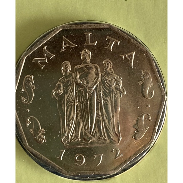貨幣 マルタ 記念銀貨