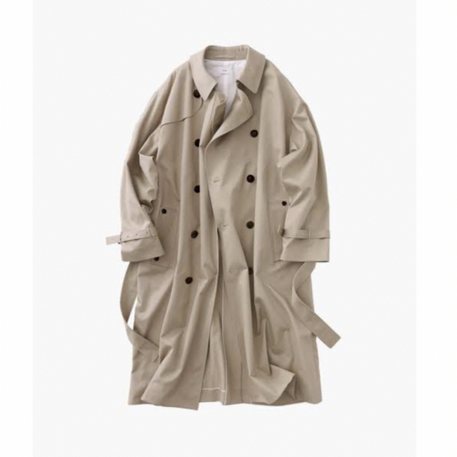 高い品質 aton WEST POINT OVERSIZED TRENCH COAT トレンチコート 高い品質 aton WEST POINT OVERSIZED TRENCH COAT トレンチコート