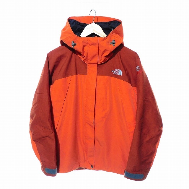 THE NORTH FACE(ザノースフェイス)のザノースフェイス マウンテンパーカー GORE-TEX ナイロン M オレンジ レディースのジャケット/アウター(ブルゾン)の商品写真