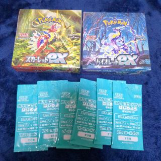 ポケモンカードゲーム スカーレットex バイオレットex プロモ6枚(Box/デッキ/パック)