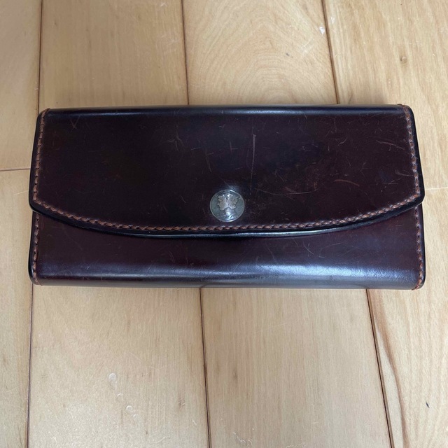 ホーウィン製　コードバン　長財布