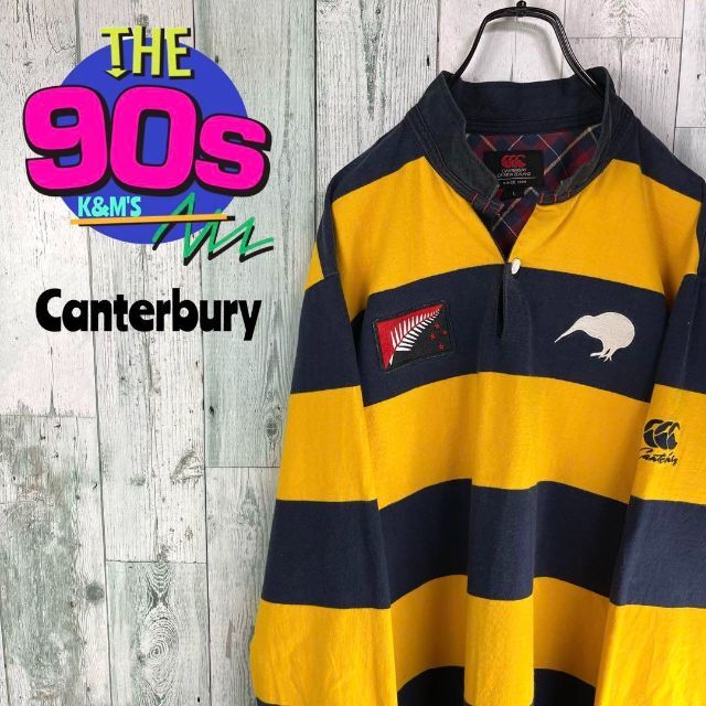 楽天市場 ビンテージ カンタベリー CANTERBURY 90s ポロシャツ ラガー
