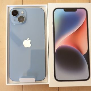 アイフォーン(iPhone)のアップル iPhone14 256GB ブルー(スマートフォン本体)