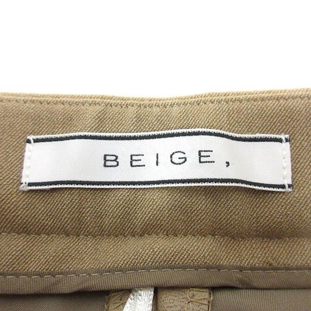 BEIGE,(ベイジ)のベイジ BEIGE パンツ スラックス テーパード 4 ベージュ /MN レディースのパンツ(その他)の商品写真