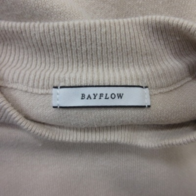 BAYFLOW - ベイフロー ニット セーター 長袖 F ベージュ /YIの通販 by ベクトル ラクマ店|ベイフローならラクマ