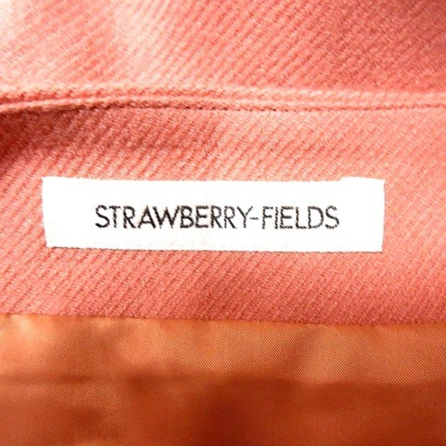 STRAWBERRY-FIELDS(ストロベリーフィールズ)のストロベリーフィールズ ワンピース タイト ひざ丈 長袖 ウール  レディースのワンピース(ひざ丈ワンピース)の商品写真