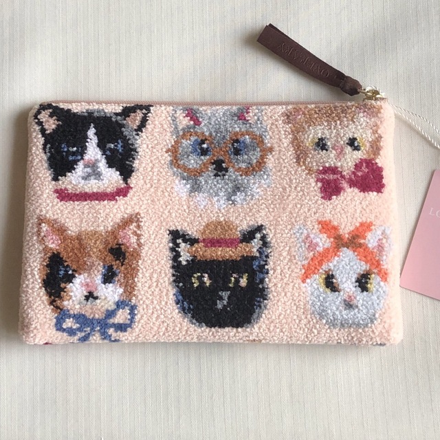 FEILER - フェイラー フラットポーチ キャッツの通販 by ポム's shop