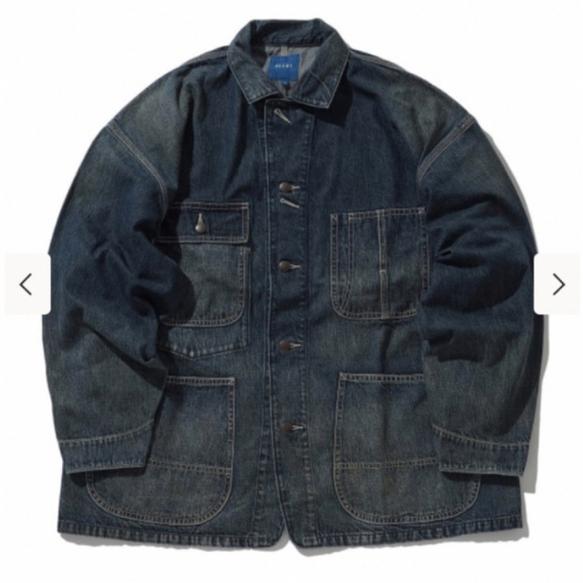 BEAMS(ビームス)のBEAMS ルーズ デニム カバーオール メンズのジャケット/アウター(カバーオール)の商品写真