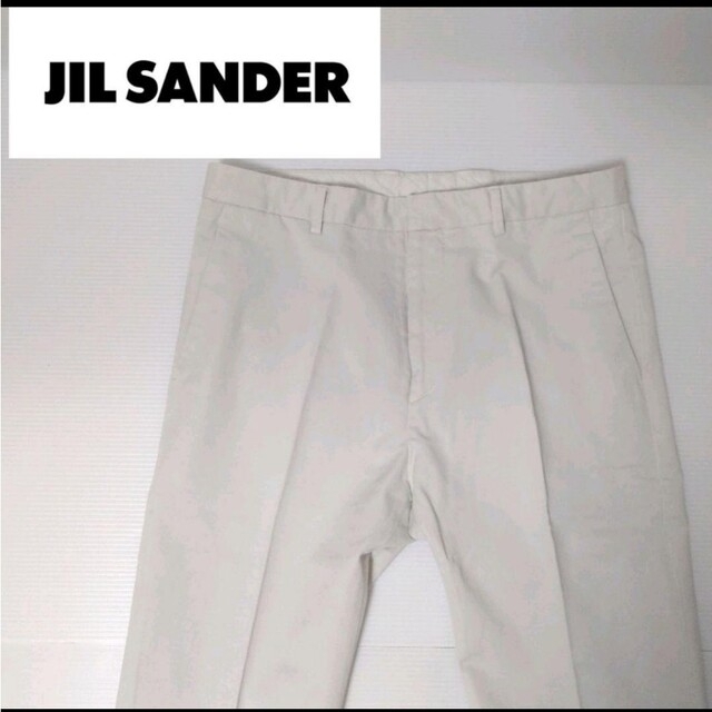 ジルサンダー　JIL SANDER　パンツ　ホワイト　46　L