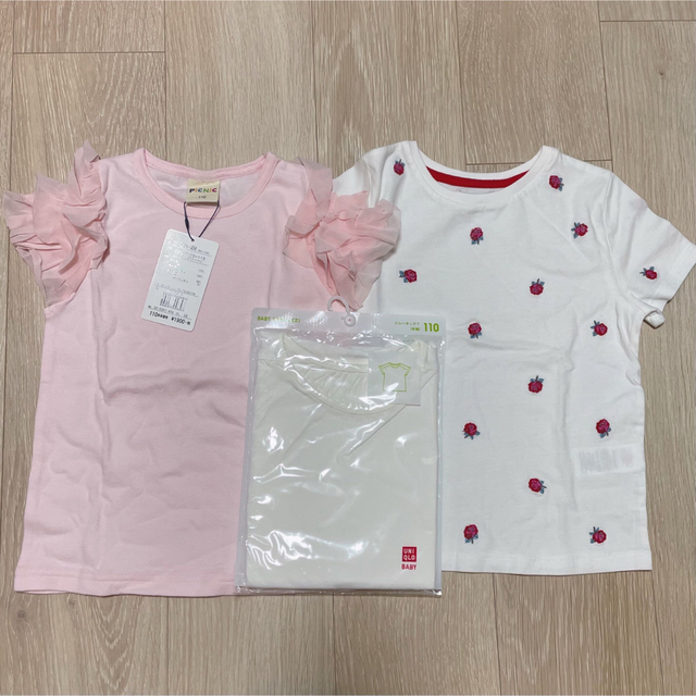 Cath Kidston(キャスキッドソン)の110cm Tシャツ3枚　まとめ売り キッズ/ベビー/マタニティのキッズ服女の子用(90cm~)(Tシャツ/カットソー)の商品写真